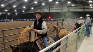 Vegas Patriot Finale Team Roping competition Las Vegas Horsemans Park [upl. by Salta]