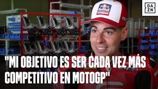 Augusto Fernández optimista en su debut en MotoGP Mi objetivo es ser cada vez más competitivo [upl. by Fulbert]