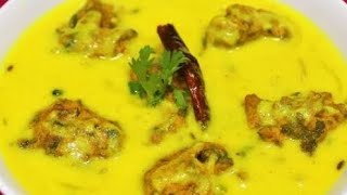 kadi pakoda recipe कढी बनाने का आसान तरीका 🙏avikavlogs 😋🙏cuury recipe [upl. by Zondra]