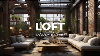 Loft Interior Design A Spatial Liberation and Artistic Industrial Fusion Living [upl. by Siravat]