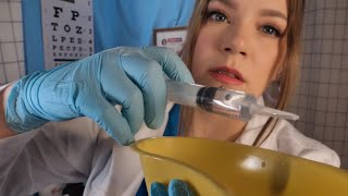 ASMR Hospital Cranial Nerve amp Ear Exam  Ear Cleaning [upl. by Siwel]