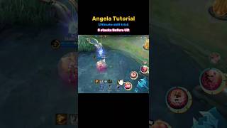 Angela Tutorial ✅  Angela Combo  Angela top one global  How to Play With Angela mlbb mlbbangela [upl. by Oakleil]