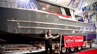 2024 Boat Show at Lumen Field  “Bering Marine 34’ Catamaran” 3 Rivers Marine [upl. by Vaas]