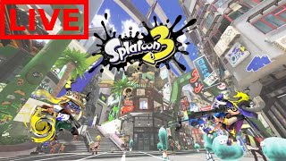 quotHave internet for switch Again so Splatoon 3 timequot Splatoon 3 with viewers Livestream part 23 [upl. by Neiv]