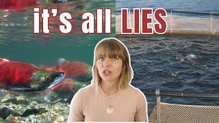 Marine biologist weighs in on the farmed salmon vs wild salmon debate [upl. by Enelyahs903]