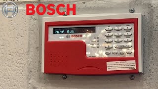 BOSCH Fire Alarm System Trouble  Lowes Michigan City IN [upl. by Ylaek]