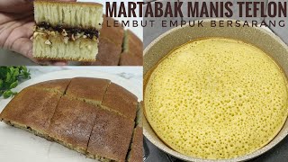 MARTABAK MANIS TEFLON TERANG BULAN LEMBUT BERSARANG [upl. by Elenaj]