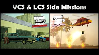 GTA San Andreas VCSampLCS Side Missions mod [upl. by Narmis]