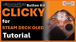 Fummelig aber es lohnt sich  ExtremeRate Clicky Button Kit Steam Deck OLED  Tutorial amp VERLOSUNG [upl. by Mirna142]