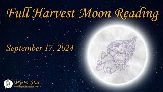 Full Harvest Moon and Lunar Eclipse Reading [upl. by Sldney932]