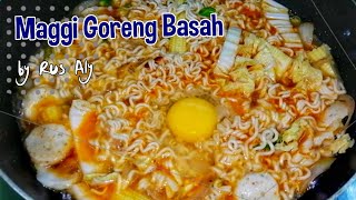 MAGGI GORENG BASAH PERISA TOMYAM Simple gerenti Sedap [upl. by Hartzke]