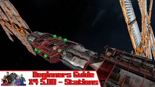 X4Foundations  500 Absolute Beginners Guide  Station Building  Tides of Avarice [upl. by Bullis]