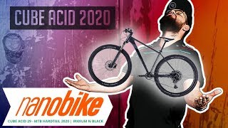 Cube Acid 29  MTB Hardtail 2020  Review German [upl. by Erdnaek]