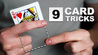 9 VISUAL Card Tricks Anyone Can Do  Revealed [upl. by Nahej]