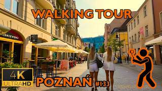 ⁴ᴷ⁶⁰ 🇵🇱 PoznanPoland  Walking Downtown  133 August 2024 4K [upl. by Ecart95]