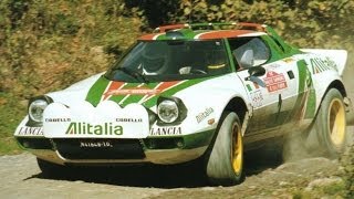 Lancia Stratos rally  Historic rally video [upl. by Ezara]