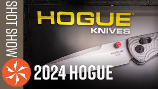 New Hogue Knives at SHOT Show 2024  KnifeCentercom [upl. by Rehpotsyrk]