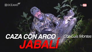 CAZA CON ARCO JABALÍAGUARDO CON LUIS MONTES [upl. by Ecinom]