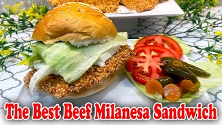 PREPARE A DELICIOUS BREADED MILANESA IN THE AIR FRYER amp STOVE [upl. by Ddet775]