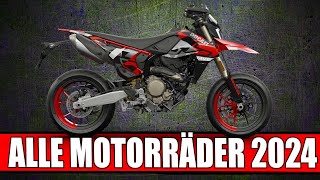 MOTORRAD 2024 ÜBERBLICK DIE MOTORRÄDER SOLLTEST DU SEHEN [upl. by Croydon]