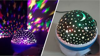 Star Projector Night Light Review amp Demo  Galaxy Star Projector for Kids Room  Kids Toy [upl. by Reviere15]