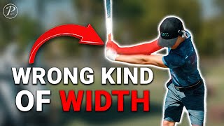 The TRUTH About Width In The Backswing [upl. by Liag]