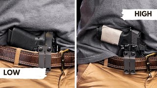 Holster Basics Ride Height And Why Does it Matter [upl. by Llertac673]