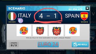 Italy vs Spain  DLS 24  Euro 2024 [upl. by Ragde975]