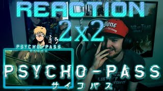 Psycho Pass Season 2  Episode 2 REACTION quotRESTROOMS amp HOLOGRAMSquot [upl. by Tabshey]