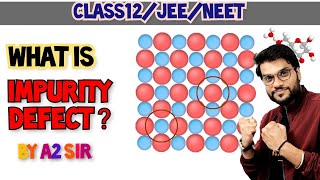 What is Impurity Defect  Class 12 chemistry solid state [upl. by Eskil]