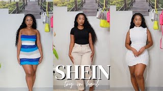 HUGE SHEIN try on haul 2024 accessories dresses jeans amp more [upl. by Pessa622]