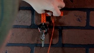 Life Hacks Lego Key Rack [upl. by Eetnom161]