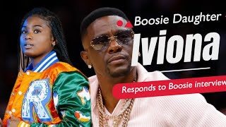 Boosie Daughter Iviona Breaks Down amp Addresses Boosie About his Interview with Caresha Please [upl. by Adnertal552]