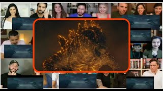 Godzilla vs Ghidorah Final Battle Reaction Mashup  godzilla king of the monsters2019 [upl. by Caraviello]