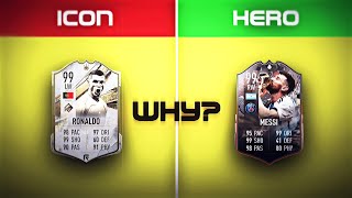 quotFIFA Icons or Heroes The SECRET Formula Behind Retired LEGENDSquot [upl. by Neurath]