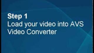 How to make a YouTube video in HD quality using AVS Video Converter [upl. by Yeldnarb]