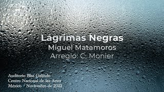 Miguel Matamoros  Lágrimas negras  Arreglo Conrado Monier  Ensamble Escénico Vocal [upl. by Doak]