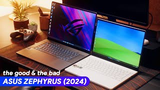 Asus Zephyrus G14 amp G16 2024 One Month Later the GOOD and the BAD [upl. by Convery]