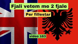 Anglisht I Fjali vetem me dy fjale I Anglisht shqip perkthim I video 163 [upl. by Suitangi761]