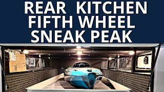 Rear Kitchen Fifth Wheel Sneak Peak [upl. by Audie]