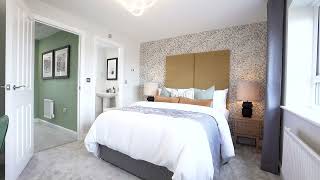 Barratt Homes  The Spries Chesterfield  The Haversham 4 bed Show Home [upl. by Nairadal544]