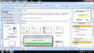 Tutorial on how to make a postcard using microsoft publisher by Janine Jamco [upl. by Leroj]