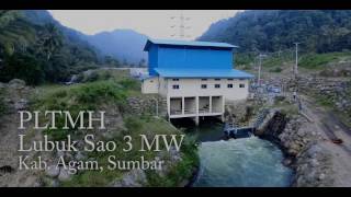 Minihydro Power Plant Lubuk Sao  West Sumatera [upl. by Konopka87]