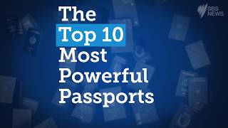 The top ten most powerful passports [upl. by Brenton]