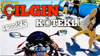 KÖTEKLİ GECE HAYATI  Çılgın Öğrenci Olmak MUĞLA Honda 1000RR motovlog kötekli cbr1000rr [upl. by Adria]