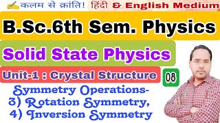 Solid State PhysicsLec08BSc 6th Sem Physicsby Navneet Gautam [upl. by Lurline]