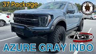 AZURE GRAY 2023 Akins Ford Raptor 37 Package INDO Edition CUSTOM [upl. by Llertnod696]