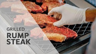 Recipe Grilled rump steak  RATIONAL SelfCookingCenter [upl. by Milurd]