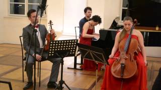 Brahms Piano trio in B major op8 [upl. by Bixby]