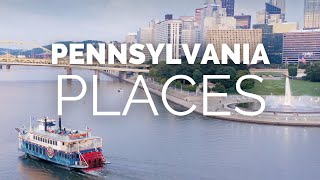 10 Best Places to Visit in Pennsylvania  Travel Video [upl. by Oam]